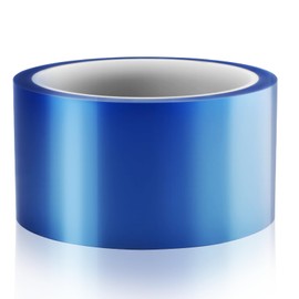 1 Roll Heat Resistant Tape 50 mm x 33 m Blue Thermal Tape Sublimation Tape Heat Resistant Tape No Residue for Circuit Boards Electronic Prints Heat Transfer DIY Crafts