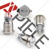 APIELE 19mm 12V Momentary Speaker Horn Push Button Toggle Switch