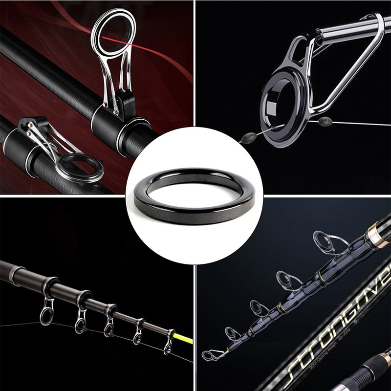 Fishing Rod Guide Repair Kit Ceramic Guide Rings Fishing Rod