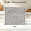 Gray Mesh Dish Scrub Pads 10 Pack, Non Scratch Reusable