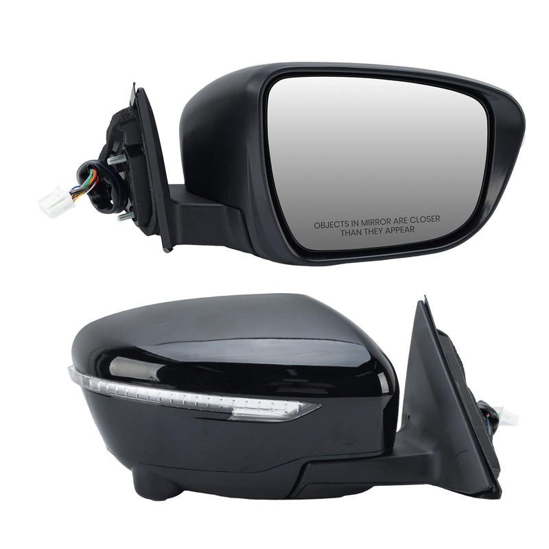 Right Passenger Side Mirror Compatible with Nissan X-trail T32 Rogue