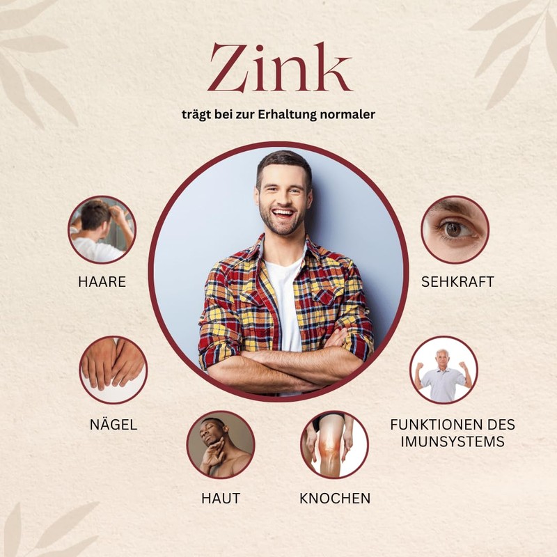 Zinc 5mg Capsules (Vegan) - 180 Zinc Bisglycinate Capsules Root