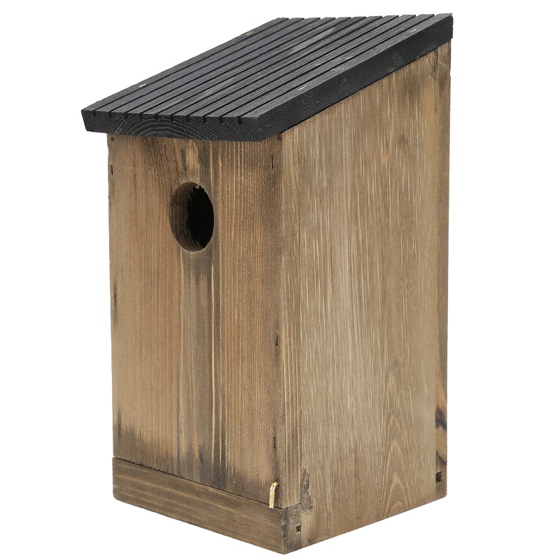 Wooden Pet Bird Nests House Nesting Box Birdhouse Accessories for