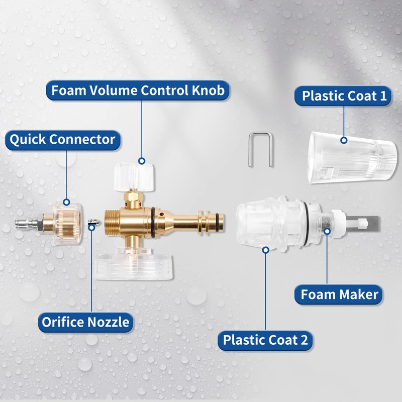 Tool Daily Foam Cannon, Adjustable Snow Foam Lance, Foam Blaster