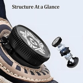 VARKAGE 3 Pairs of No Tie Shoelaces, Shoe Laces Without Tying Quick Release Shoes for Children and Adults, black, Unit size