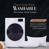 Sunshine Comforts Pillow Cases 4 pack -Microfiber luxury Pillow Cases/Pillow