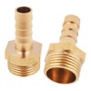 WANGCL 10PCS Hose Pipe Tap Connector Brass Hose Nozzle Connector