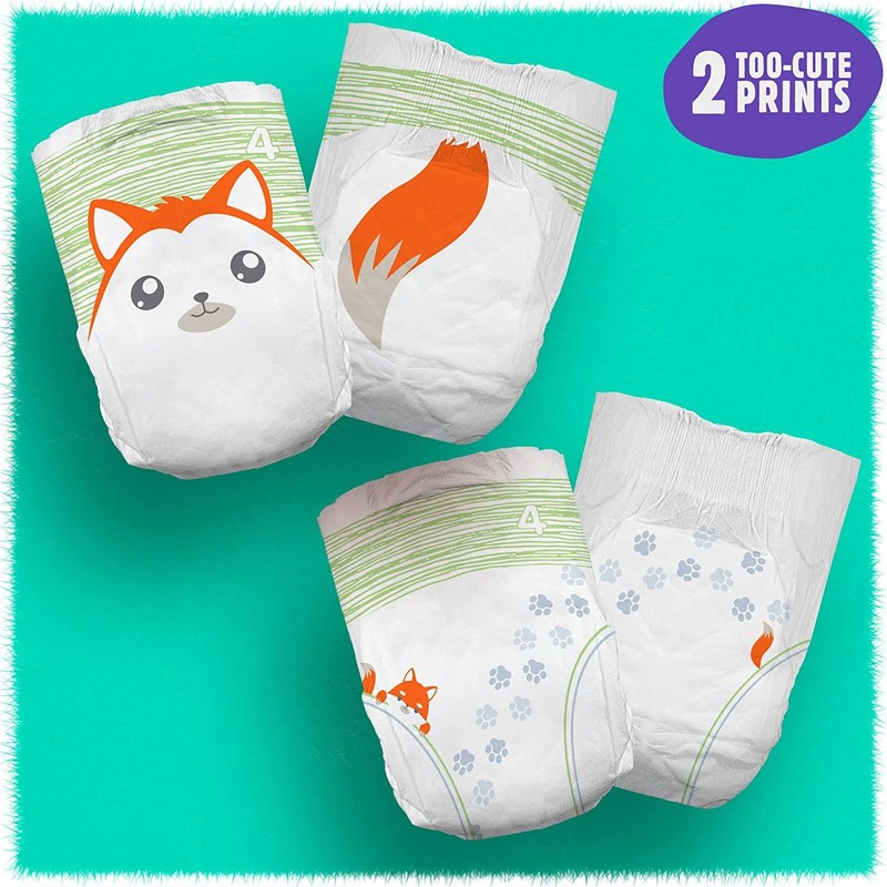 Cuties | Skin Smart, Absorbent & Hypoallergenic Diapers with Flexible