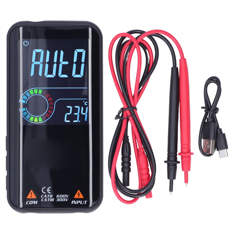BSIDE Multimeter Intelligent Large Display Electromagnetic Radiation Multifunctional Voltage Tester