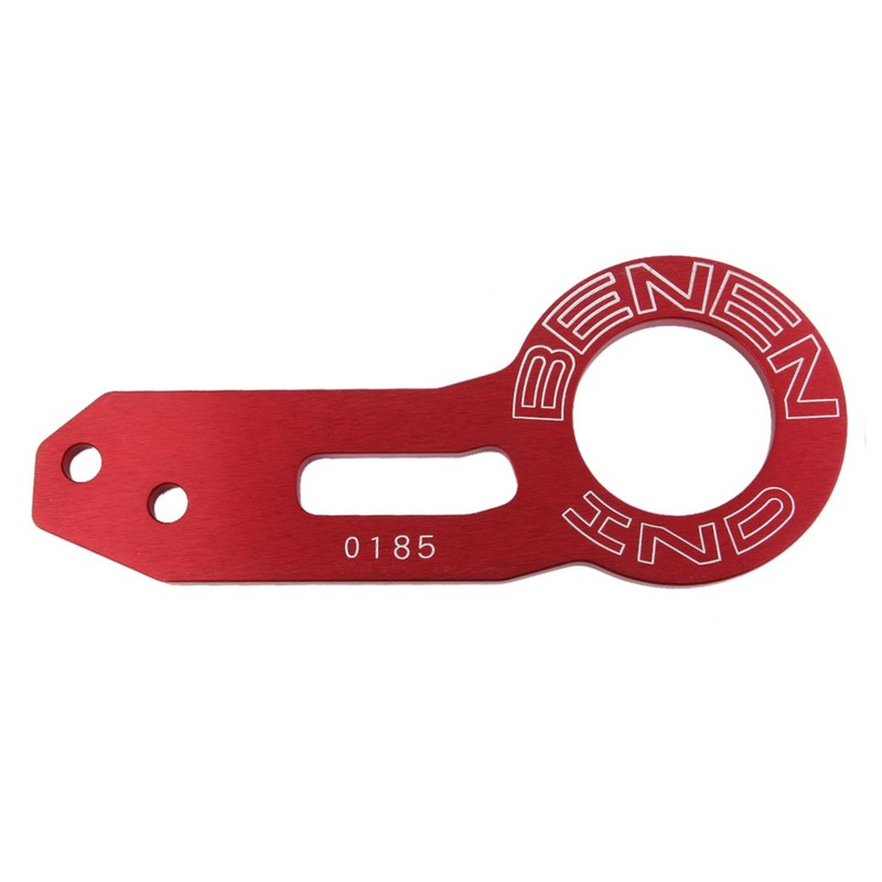 【No Brand】Universal Screw Billet Aluminum Racing Rear Tow Hook Kit