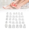 30pcs Pinky Toe Protector Anti Friction Breathable Transparent Ultra Thin