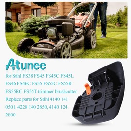 Atunee Air Fil-ter Cover Housing Kit for Stihl FS38 FS45 FS46 FS55 FS55R FC55 KM55 KM55R HL45 HS45 String Trimmer Brushcutters Replace 4140 141 0502