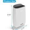 KUPPET Air Purifiers KUPPET Large Room with True HEPA Filter,
