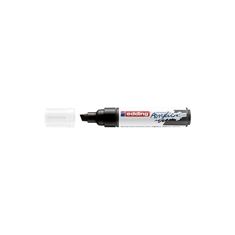 edding 5000 acrylic marker broad - black - 1 waterproof