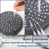 BEIQIYA 15pcs Shower Head Cleaner Picks, Micro Gap Anti-Clog Bathroom