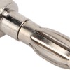 50Pcs Banana Plugs Hex Thread High Accuracy Good Transmission Performance