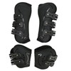 Horse Front Hind Leg Boots Shock Absorption Breathable Open Front
