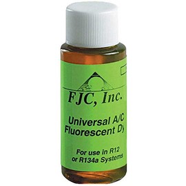 FJC 4910 UNIVERSAL A/C DYE - 1 OZ Universal Air Conditioner Fluorescent
