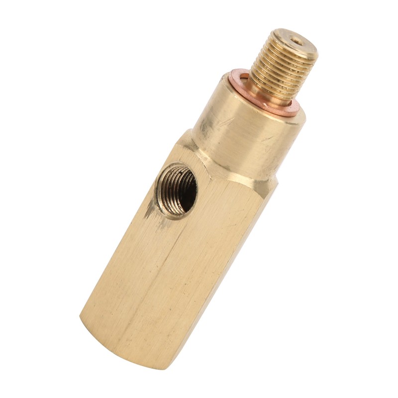 1/8 BSP to 1/8 NPT Oil Pressure Gauge Adapter Sensor
