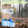 DAWZMR 2 PCS Automatic Bird Cage Water Dispenser, Parakeet Parrot