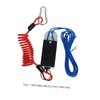 BESPORTBLE Trailer Breakaway Switch with Electric Brake System Feet Coiled