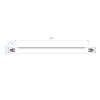 Nuk3y Heavy Duty Storm Crash Chain with Solid Brass Bracket