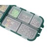 VOANZO 156 Piece Fishing Tackle Box - Sleeve Hooks, Bite