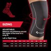 MUELLER Closed Patella Knee Sleeve, Black