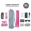 Yoga Mat Bag with Bottle Pocket and Bottom Wet Pocket