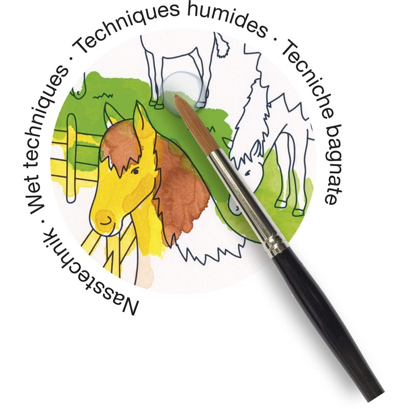 Faber-Castell Colour-in Banner Roll - Farm motif