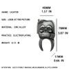 SMTSEC Creative Skull Lighter, Torch Lighters, Cool Windproof Lighter, Funny