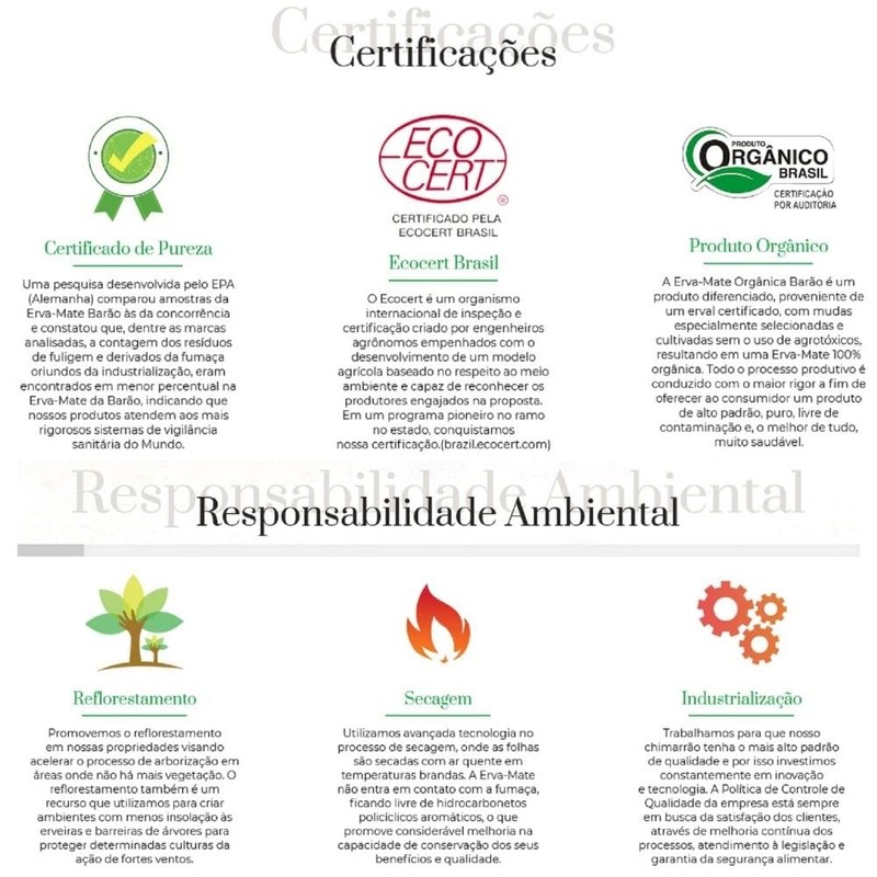 Erva-Mate Tereré Menta e Limão Fresh [Barão de Cotegipe] 500g