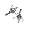 NIKA ARCHERY 100 Grain Judo Broadheads 5 Claws Head Hunting