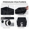 CHICVITA 75L Slim Laundry Hamper with Wheels and Removable Wash