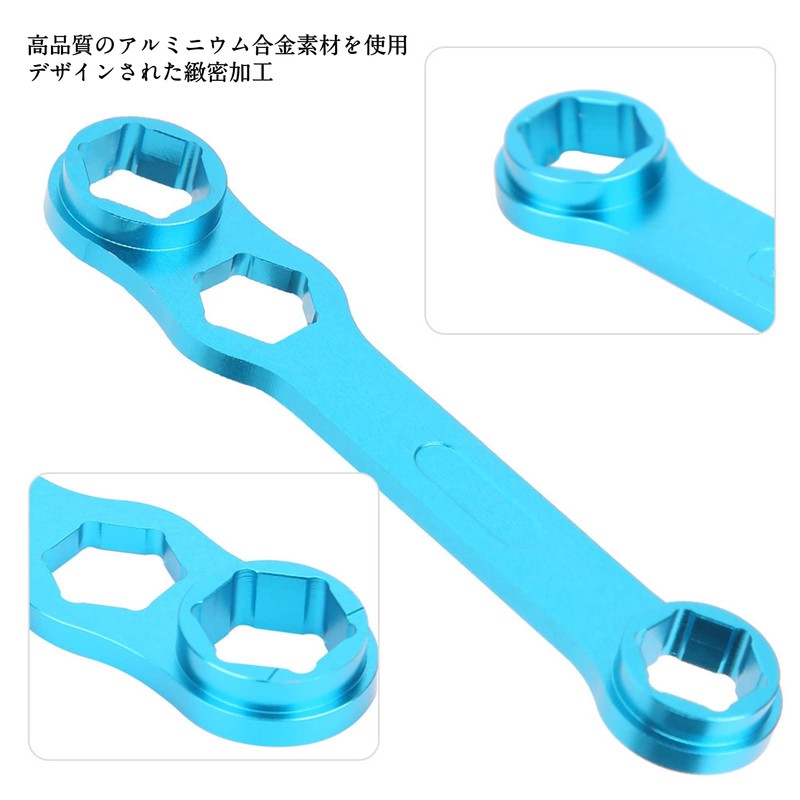 sunfany Fishing Reel Wrench Aluminum Fishing Reel Repair Maintenance Tool