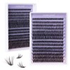 Ocean Pearl 280 PCS Individual Eyelashes 40D 50D Cluster Lashes