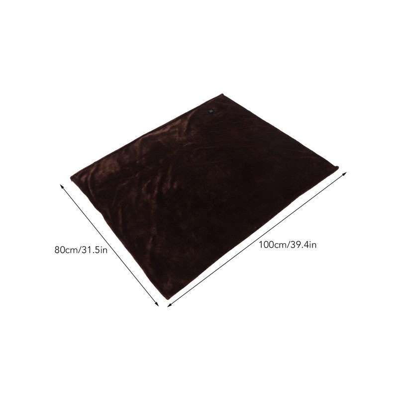 Electric Heated Blanket, Small 5V Quick Heating, Thickening, Flannel, USB