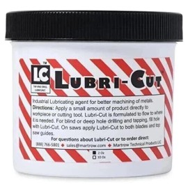 Lubri-Cut Lubricut Metal Cutting Lubricant – 10 Oz Beeswax Paste for Drill Bits & Taps