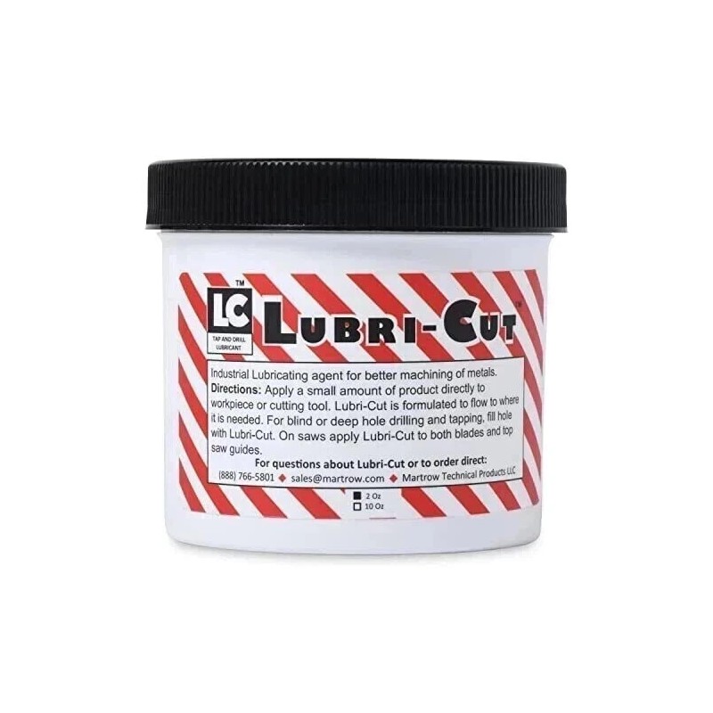 Lubri-Cut Lubricut Metal Cutting Lubricant – 10 Oz Beeswax Paste