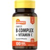 Sundance Complete B-Complex with Vitamin C | 100 Caplets |