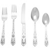 Towle Everyday Pueblo 20-Piece Stainless Steel Flatware Set, Service for
