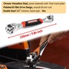 Hamind Universal Wrench 8 in 1 Socket Wrench Multi-function Wrench