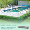 5 Pack Gray Sleeve and Cap Set for Pool Safety