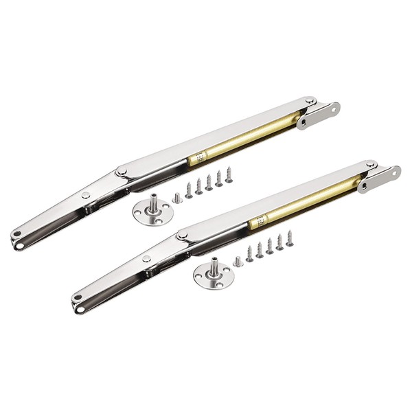 uxcell 2pcs Lid Support Hinge, 200N Gas Struts Soft Close