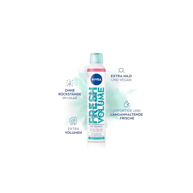 NIVEA Fresh Volume Trockenshampoo Alle Haartypen 200ml