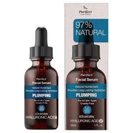 PURIFECT SUERO FACIAL VOLUMIZADOR ACIDO HIALURONICO 97 NATURAL 30ML1OZ                                                                                