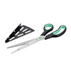 Relaxdays 2 x Pizza Scissors with Pizza Server, Stainless Steel