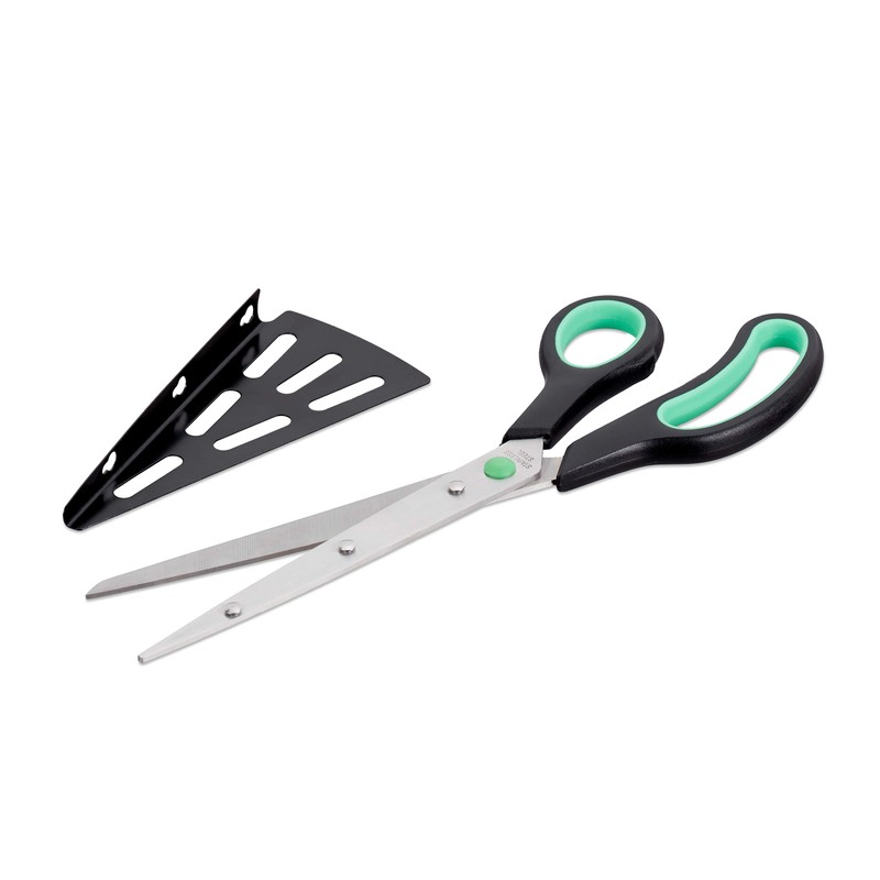 Relaxdays 2 x Pizza Scissors with Pizza Server, Stainless Steel