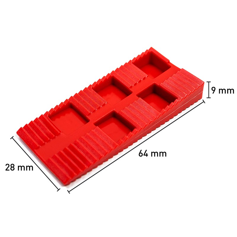 Premium Plastic Wedges (130 Pieces) – Plastic Wedges as Spacers