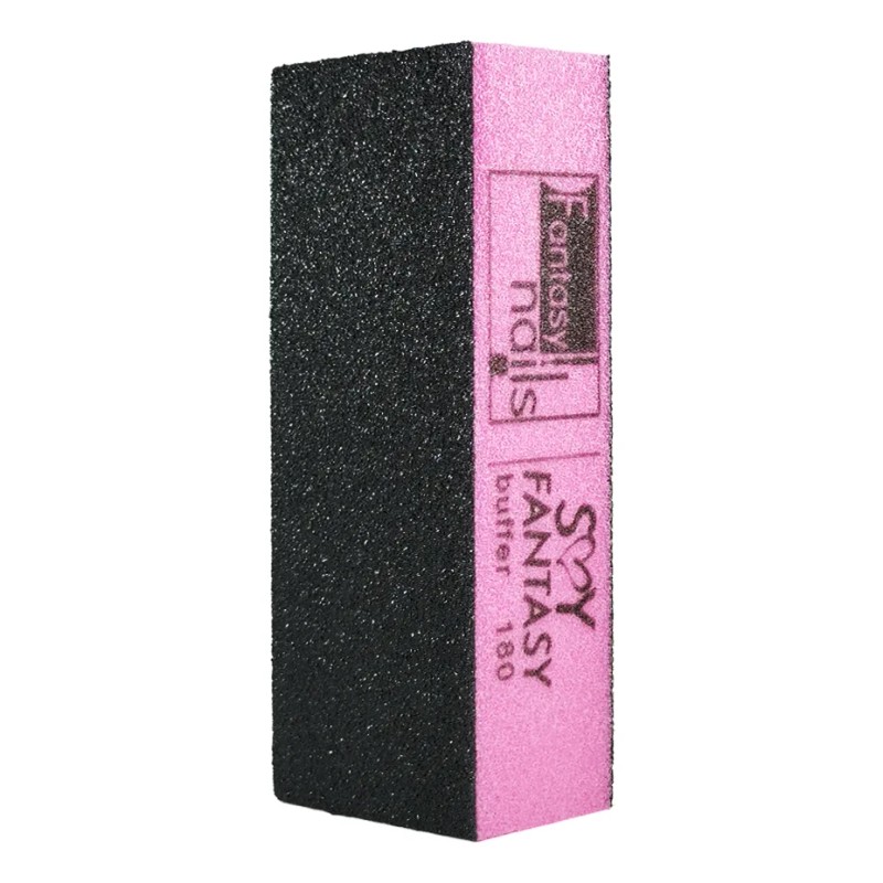 Lima Bloque Pulidor Fantasy Nails Cuadrada Rosa Pack 5 Uds
